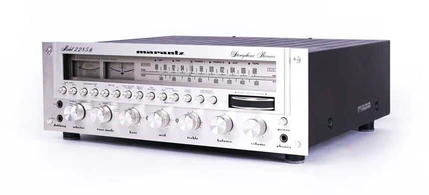vintage Marantz stereo amplifier